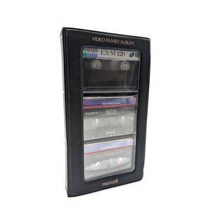 Maxell 8 EX-M 120, HGX-M VHS, SONY MP 120 8mm Video Cassette‎ Tape Lot of 3